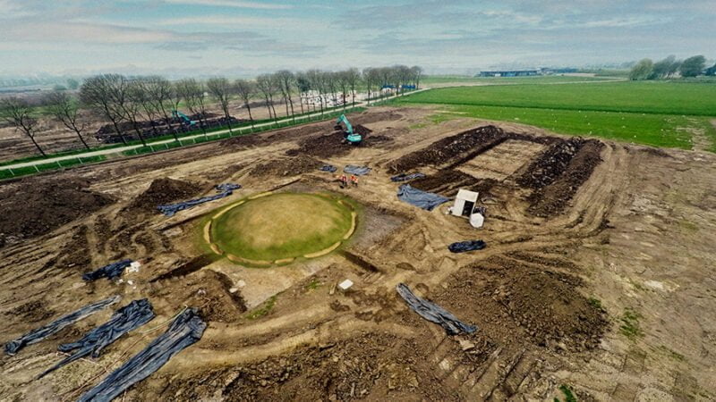 Archeologen ontdekken 4000 jaar oud heiligdom met zonnekalender in Tiel