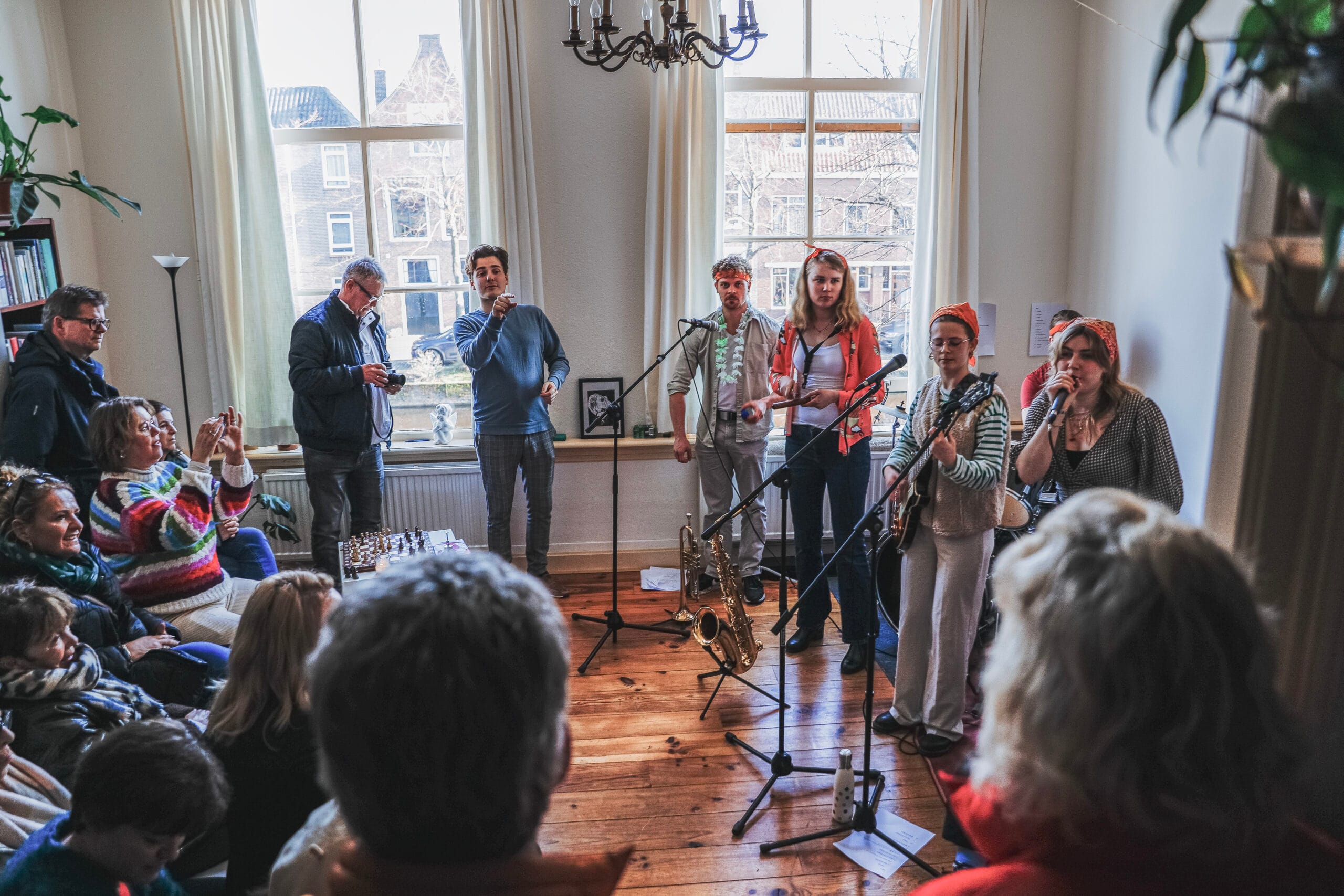 Gluren bij de Buren persfoto promotiemateriaal